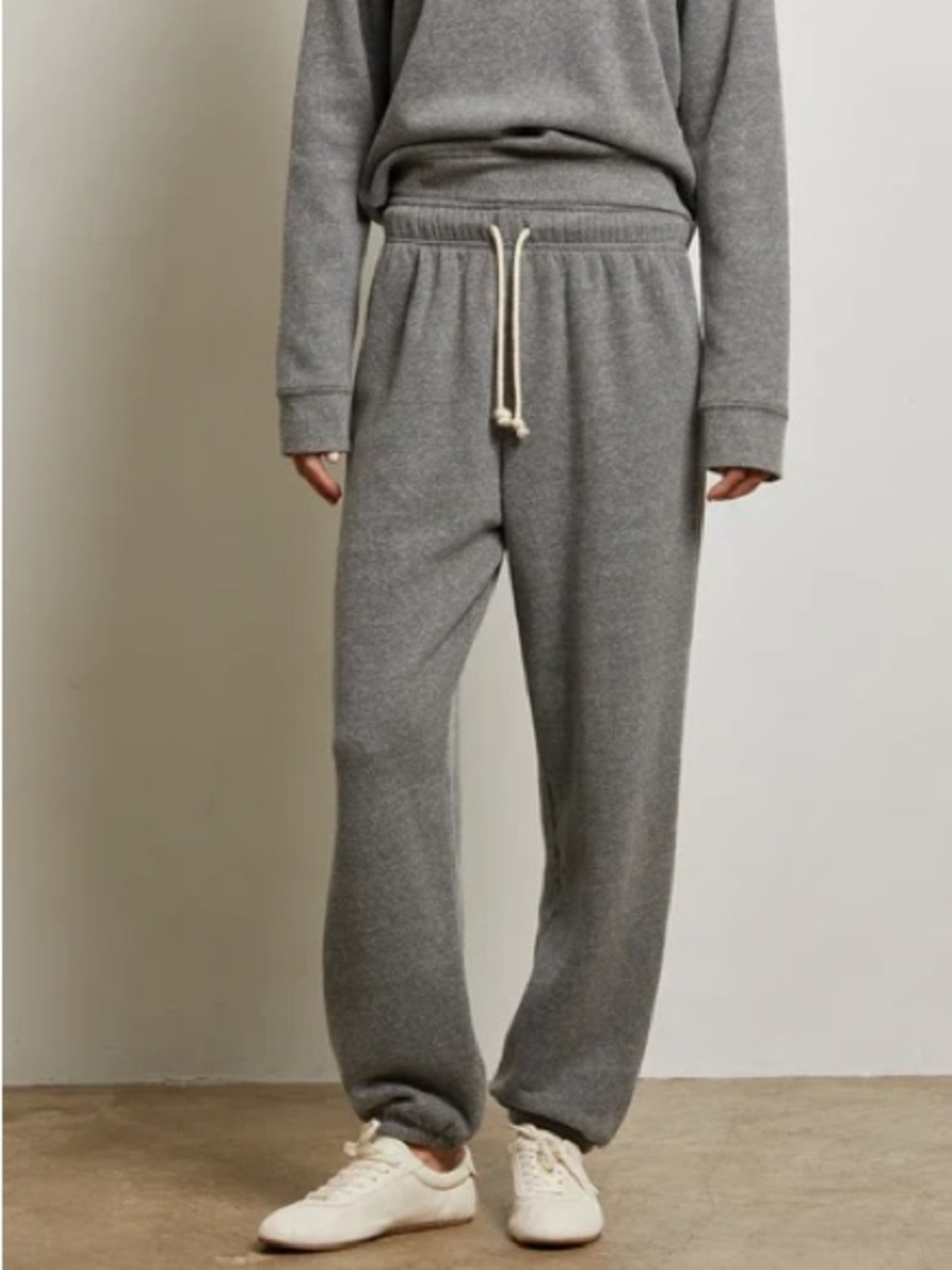 NWT PerfectWhiteTee Michelle Cotton Fleece Sweatpants Size S